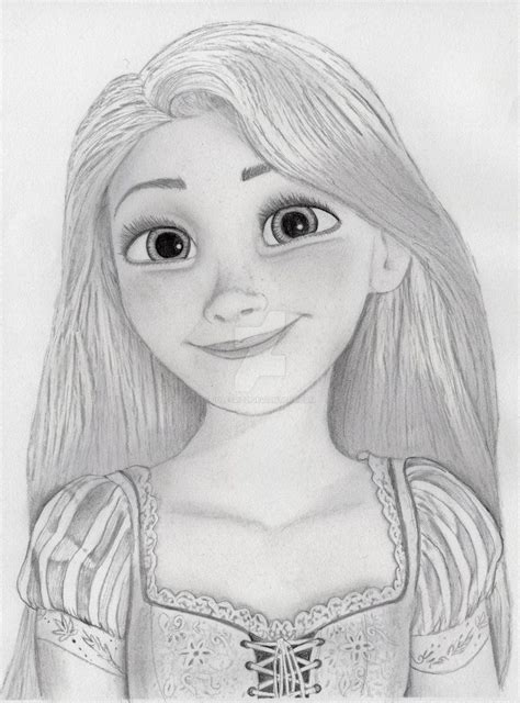 Rapunzel from Tangled | Princess drawings, Disney drawings sketches ...