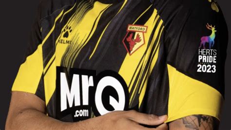 Watford FC adds Pride logo to first team kit sleeves - Attitude