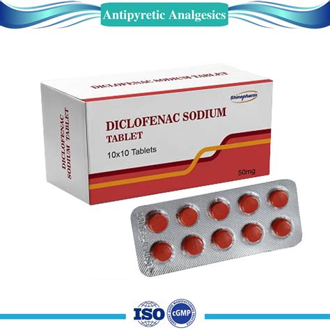 Diclofenac Sodium Tablet 50mg with GMP - Diclofenac and Diclofenac Tablet