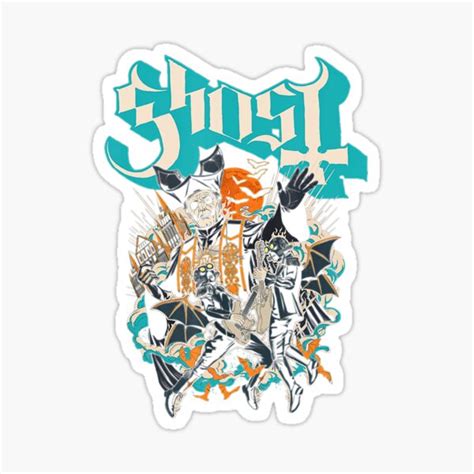 "Ghost - Impera Logo" Sticker for Sale by BradleyCoxshop | Redbubble