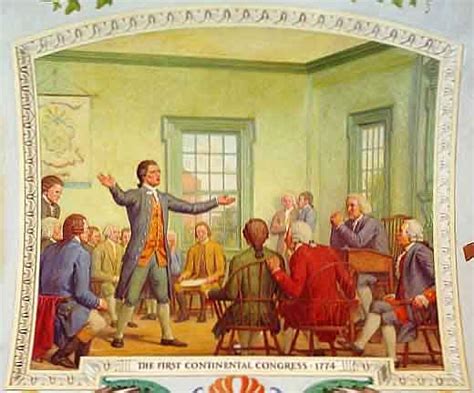 What was The First Continental Congress? 1774 1st Congress Meeting