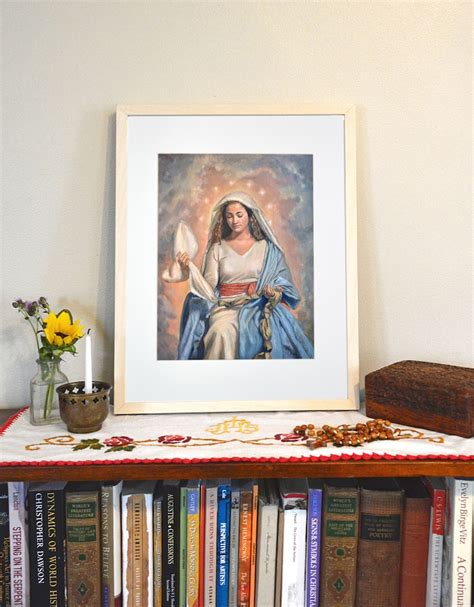 Our Lady Undoer of Knots Print Catholic Art Prints Untier of - Etsy