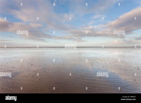 A view from Berrow Beach, Somerset, UK Stock Photo - Alamy