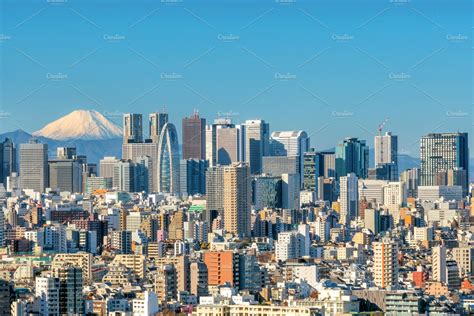 Tokyo skyline featuring tokyo, skyline, and japan | Architecture Stock ...