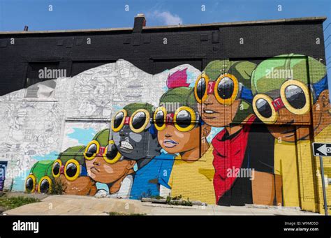 STREET ART IN DETROIT Stock Photo - Alamy