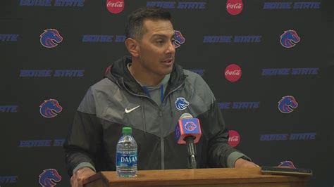 Boise State coaches host weekly news conference after loss to ...