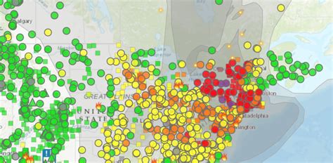 Canada Fires Smoke Map Colorado