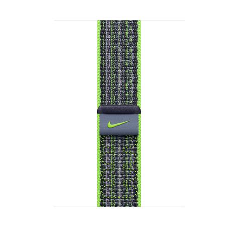 45mm Bright Green/Blue Nike Sport Loop - Apple (IE)