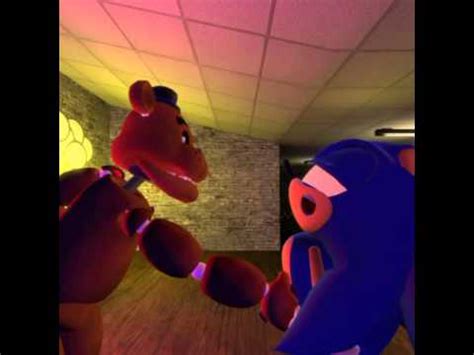 Sonic vs Freddy Fazbear - YouTube