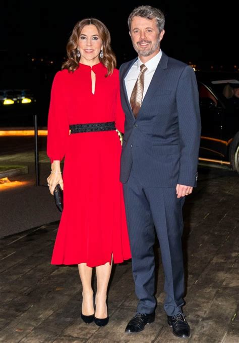 Crown Prince Frederik and CrownPrincessMary attend an award ceremony in ...