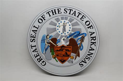 Arkansas State Seal Plaque – Scalecraft