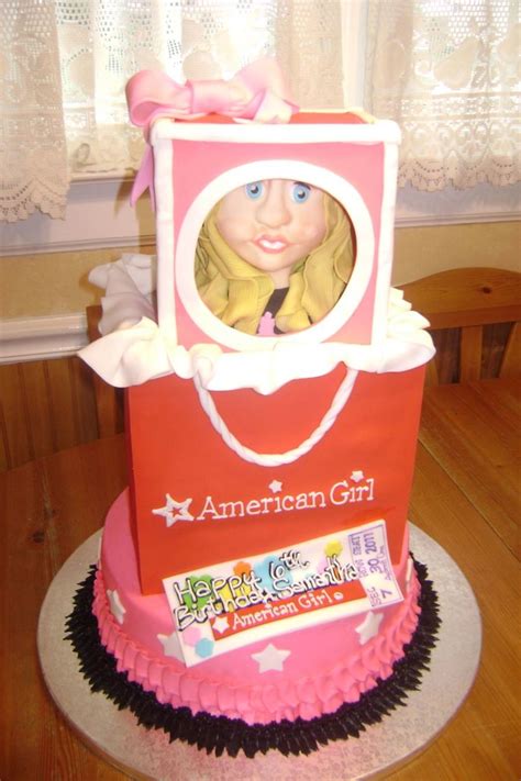 American Girl Doll Cake - CakeCentral.com