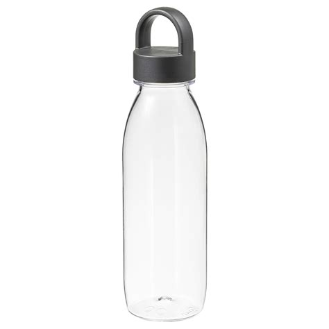 IKEA 365+ water bottle, dark gray, 0.5 l (17 oz) - IKEA