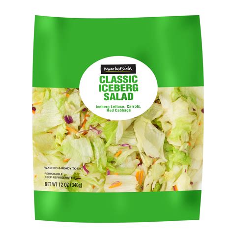 Marketside Classic Iceberg Salad, 12 oz Bag, Fresh - Walmart.com