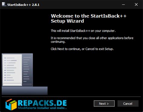 StartIsBack++ 2.8.1 - News & Updates - Nsane Forums