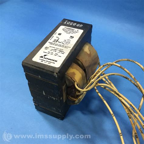 ADVANCE BALLAST 71A6042-T 400W 480V 60HZ AUTOTRANSFORMER BALLAST | Ballast, Advance