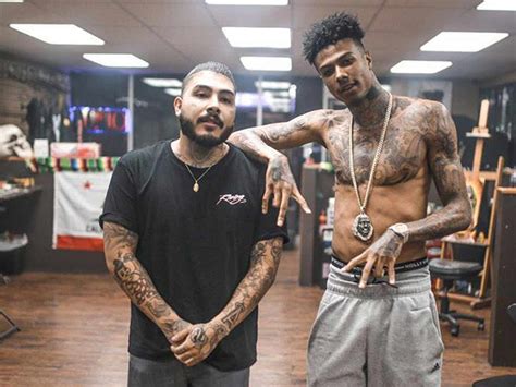 Blueface Inks Himself With a SoundCloud Tattoo Paying Homage to His Genre