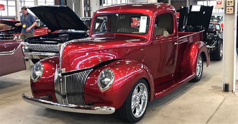 1940 Ford Pickup Truck Candy Apple | Ford Daily Trucks