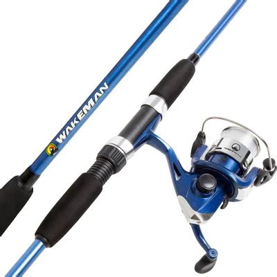 Fishing Rod And Reel Combo, Spinning Reel, Fishing Gear For Bass And Trout Fishing, Great For ...