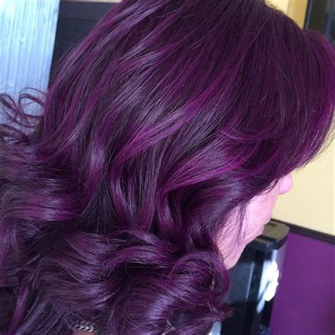 Eggplant Purple Hair Color – Hair Colar And Cut Style