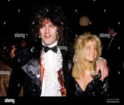 Tommy Lee And Heather Locklear 1986 Credit: Ralph Dominguez/MediaPunch ...