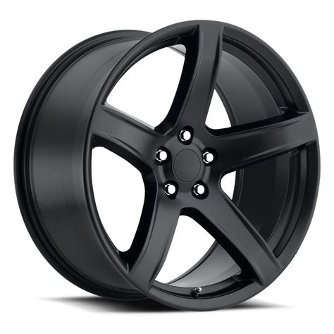 Factory Reproductions Hellcat Wheels 20X11 5X115 +22 HB 71.5 Hellcat HC2 Satin Black With Cap FR ...