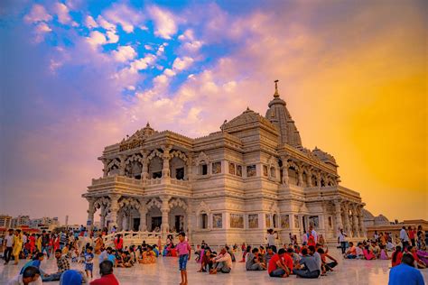 Prem Mandir Vrindavan Wallpapers - Top Free Prem Mandir Vrindavan ...