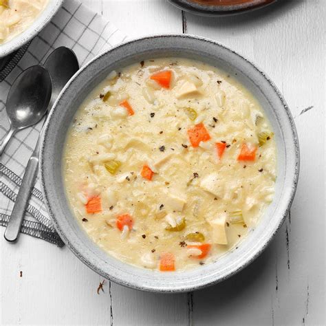 Creamy Chicken Rice Soup | Recipe Cart