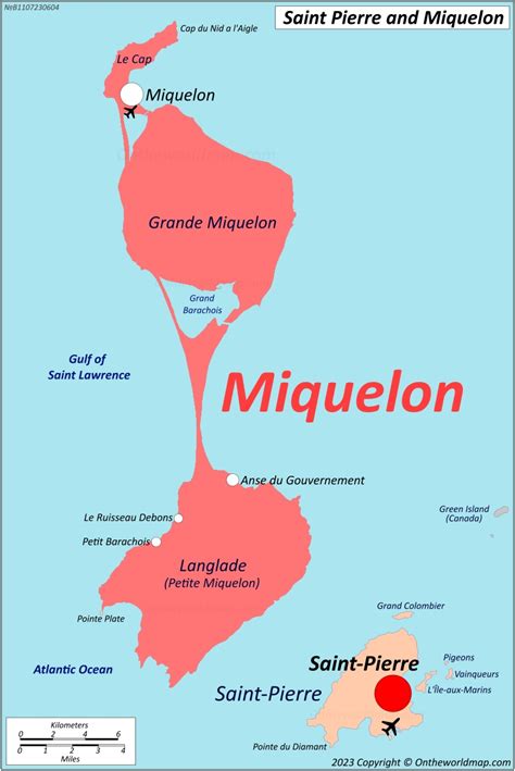 Miquelon Island Map | Saint Pierre and Miquelon | Detailed Maps of ...