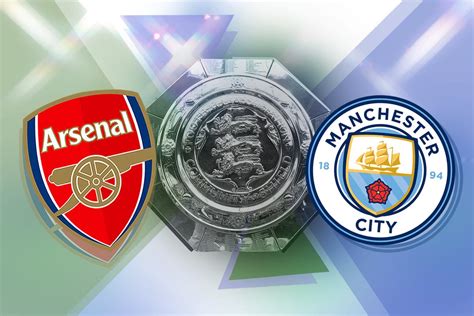 Arsenal vs Man City LIVE! Community Shield match stream, latest team news, lineups, TV ...