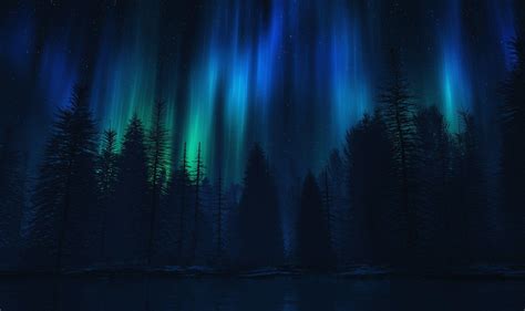 Blue Aurora Wallpapers - Top Free Blue Aurora Backgrounds - WallpaperAccess