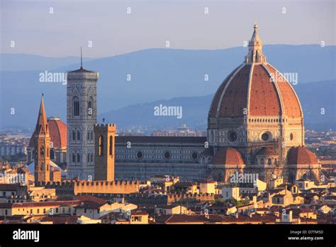 Skyline of Florence showing the Duomo, Italy Stock Photo - Alamy