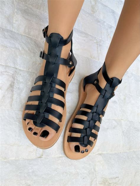 LEATHER SANDALS :: Women's Sandals :: Handmade Gladiator Sandals ...