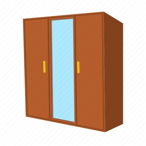 Cartoon, closet, cupboard, furniture, home, modern, wardrobe icon - Download on Iconfinder