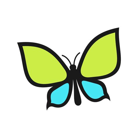 Abstract the butterfly 16452518 Vector Art at Vecteezy