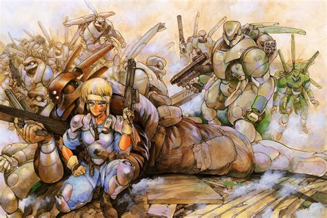 Download Anime Appleseed HD Wallpaper by Masamune Shirow