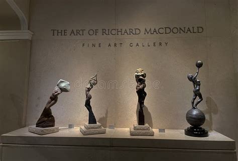 Richard MacDonald , Fine Art Gallery , at the Bellagio Hotel Editorial ...