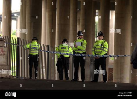 Police officer stabbed in Birmingham Stock Photo - Alamy