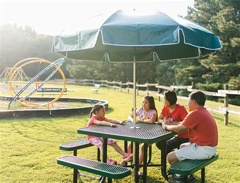 Picnic Table Umbrella Patio Style | Pro Playgrounds | The Play and ...