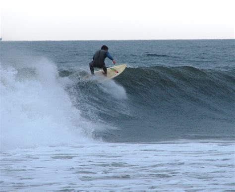 Surfing Long Beach Rockport Massachusetts USA