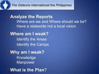 Gideons Training | PPT