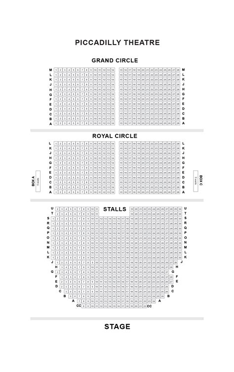 Gielgud Theatre Seating Plan | Gielgud Theatre London Seating Plan ...