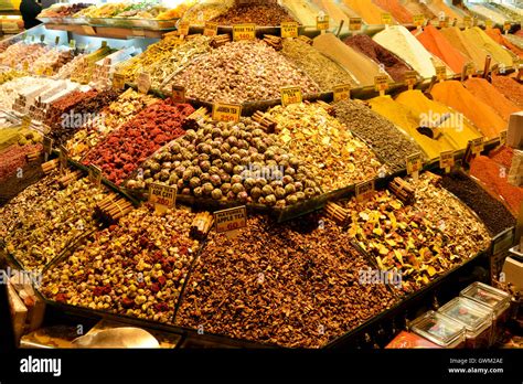 Spice Bazaar in Istanbul Stock Photo - Alamy