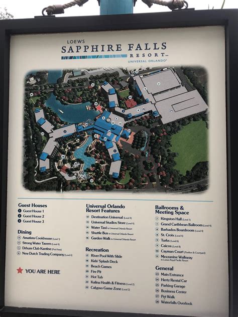 Loews Sapphire Falls Resort Map | Happily ever after, Universal orlando ...