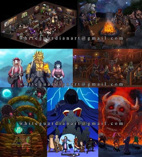 DnD Party Compilation by whiteguardian on DeviantArt