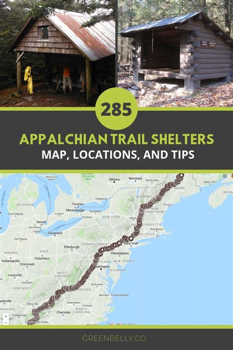 Appalachian Trail Shelters [2019 Thru-Hiker's Guide] | Appalachian trail hiking, Appalachian ...