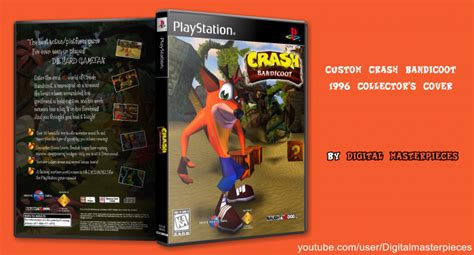 Custom Crash Bandicoot PS1 Cover PlayStation Box Art Cover by ...