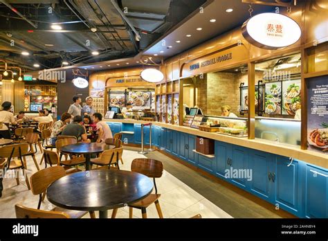 SINGAPORE - CIRCA APRIL, 2019: food court at the Shoppes at Marina Bay Sands Stock Photo - Alamy