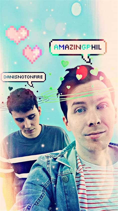 Download Dan and Phil, Best Friends and Youtube Sensations Wallpaper | Wallpapers.com