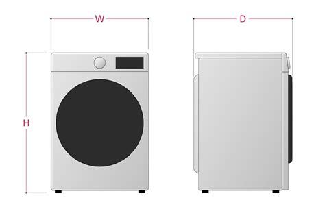 Lg Washer Dryer Dimensions | lupon.gov.ph